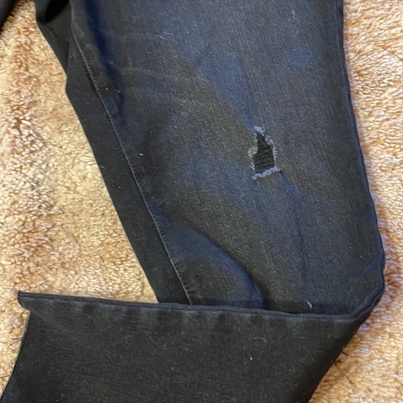 Tru High Rise Curvy Black Jeans Nwt 